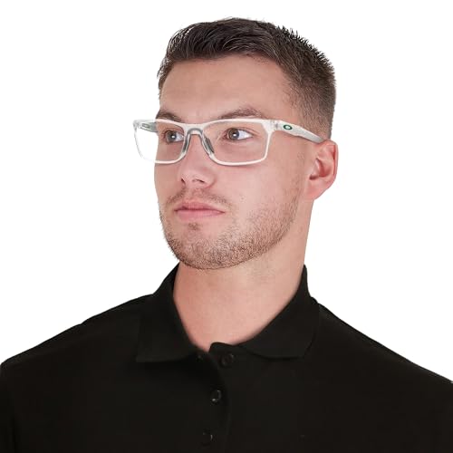 Image of Oakley Mens OX8032 Hex Jector Rectangular Eyeglasses