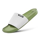 GIESSWEIN Eco Slide Men - Herren Badeschuhe, rutschfeste Sommer Pantoletten, Leichte Bade-Slippers