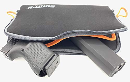Sentry Go-Sleeve Handgun Wallet - Size L, Wolf Grey #TOP4