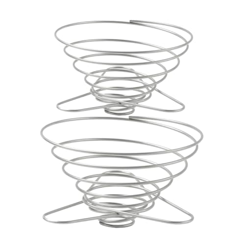 BESPORTBLE Stainless Filter Cup Dripper Stand Metal Filter Single Cup Collapsible for Outdoor and Travel