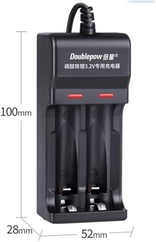 Miniatura 3 de MNB 10440 - Juego de 7 baterías de litio recargables de fosfato de hierro y litio de 3.2 V, 7 baterías recargables