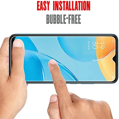 WFTE [2-Pack Screen Protector for OPPO A54S/A15s/OPPO A15,Anti-Scratch,High Transparency,Anti-fingerprint,Dust-Free Premium Tempered Glass Screen Protector For OPPO A54S/A15s/OPPO A15