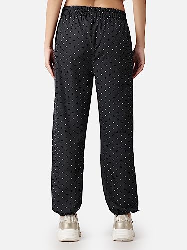Image of POPWINGS Casual Printed Joggers for Summer || Stylish Women Joggers for Summer || Loose-Fit Pull On Joggers for Women || Women Joggers Pants for Summer