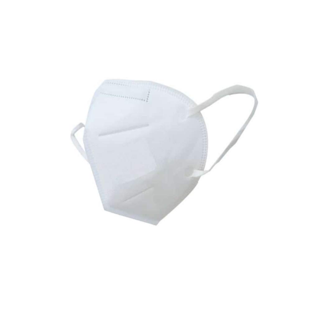 10-50-100-250 pezzi maschera antipolvere a 4 strati traspirante per bocca naso naso con clip naso (3) 100 x maschere bianche.