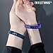 Inkstone Christian Silicone Wristbands – WWJD Bracelets with Philippians 4:13 Luke 1:37 Proverbs 3:5 – Easter Basket Stuffers, Christian Gifts for Men, Pulseras Para Hombres