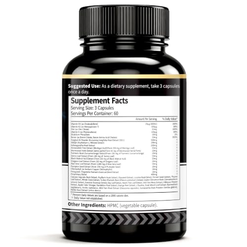 30-IN-1 Tongkat+ Ali Complex, Testoste*rone Boosters for men, 60 Day Supply