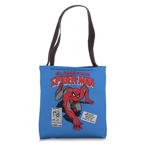 Marvel The Amazing Spider-Man Retro Comic Tote Bag