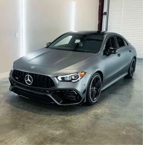 Image of WISDOM Gun Grey Metallic Vehicle Wrap Vinyl Matt Finish Easy Apply Air-Release Weatherproof DIY Car, Scooty & Motorcycle (Gun Grey Metallic, 20 Inch X 12 Feet)