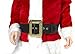 Forum Novelties Men's Deluxe Adult Santa Belt Costume Accessory, Black, One Size