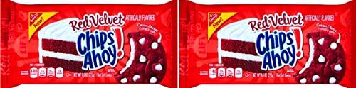 NEW Chips Ahoy! Red Velvet Filled Soft Cookies 9.6 Oz (2)