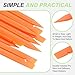 PATIKIL 6 x 150 mm Spudger Pry Tool, 30Pcs Antistatic Plastic Dual Ends Opening Pry Repair Tools Kit for Smart Mobile Phone Tablet Laptop PC Game Machine Electronics Devices, Orange