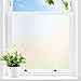 Coavas Privacy Window Film, Static Cling Frosted Window Film Suitable The Smooth Glass Surface Home Office(35.6 x 78.7 inch)