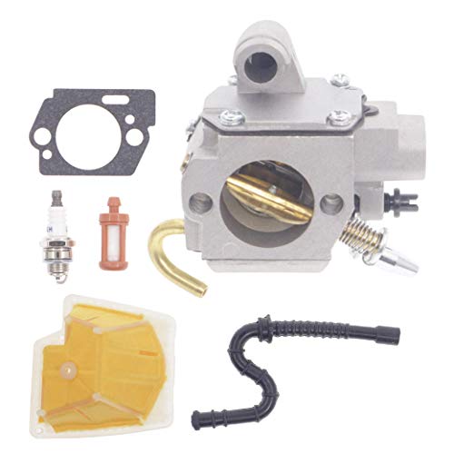 Carburetor for Stihl MS270 MS280 MS 270C 280C Chiansaw with Air Filter Spark plug 1129 358 7702 Fule Line Kit