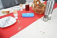 Crumpy Krümelbürste Tischroller Handstaubsauger für Auto Caravan Zuhause (Blau) – Ansicht 2
