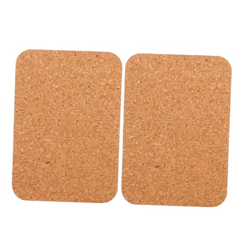 KALLORY Crafting Cork Boards 2 Pack Punch Pad Stamping Cutting Board Punch Pad for Craft DIY Portable