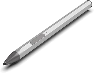 Stylus Pen for HP Envy X360 Pavilion X360 Specter X360 Spectre X2 Envy X2 Rechargeable MPP 2.0 Tilt Active Pen with 4096 Pressure Sensitivity, Palm Rejection, Magnetic Attachment Function, Silver