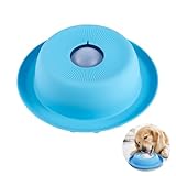 PEGGY11 Flüssiger Slow Feeder für Hunde mit Leckball – Anti-Schling Napf für Joghurt, Brühe & Ergänzungen, Schleckball für Hunde, rutschfest mit Saugnäpfen, beruhigend & gegen Langeweile