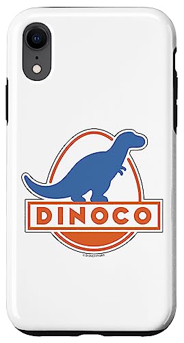 Coque iPhone XR Cars Disney Pixar Dinoco au design vintage rétro
