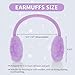 BAOPLAYKIDS Winter Ear Muffs For Kids Warm Furry Knit Girls Earmuffs Boys Plush Toddler Ear Warmers Outdoor Ear Covers 3-15 Years Blue