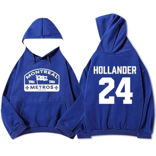 Sudadera New York Admirals “Hunter 21” | Inspirado En La Saga Game Changers, para Fans De Hockey Romance (6,M)