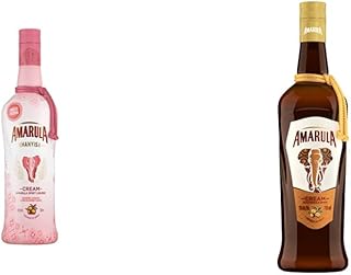 Amarula Khanyisa Limited Edition Cream Liqueur 70cl | Raspberry, Chocolate and African Baobab Cream Liqueur and Original Marula Fruit & Cream Liqueur 70cl