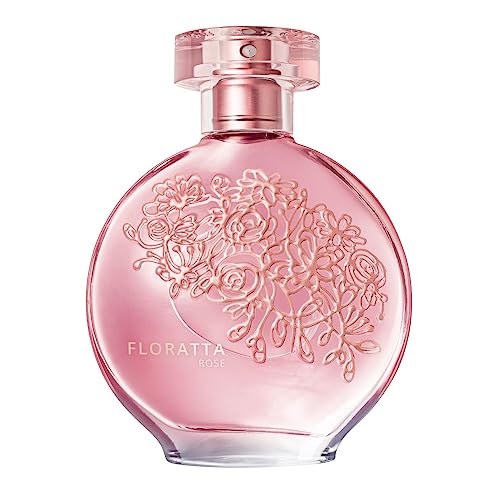O Boticário Floratta Rose Eau de Toilette EDT, Colonia Perfume Para Mujer | Fragancia Floral Mandarina y Casis 75 ml