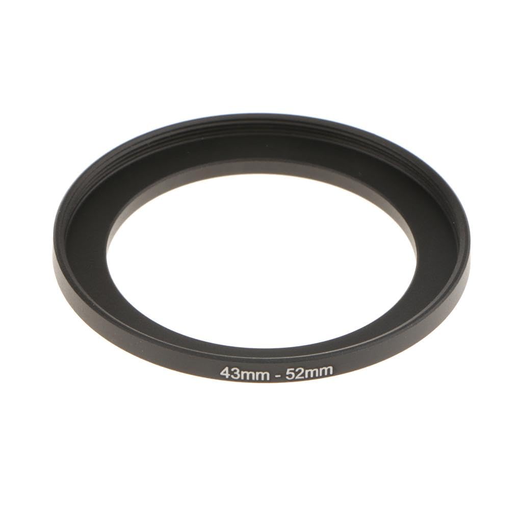 ATORSE® Black 43-52Mm Lens Filter Adapter Ring Mount Converter Rings for Camera-image-30