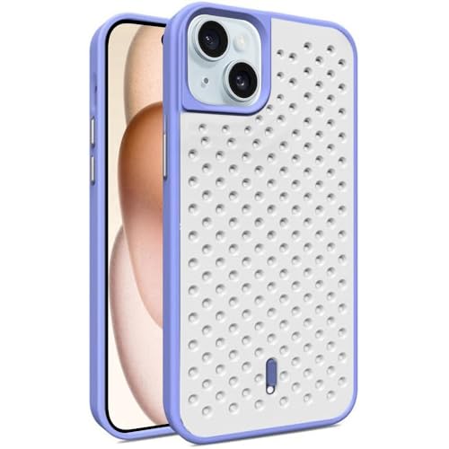 Image of Amazon Brand- Solimo Basic Case for Apple iPhone 15 (Silicone Purple)