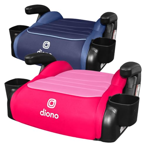 Diono Connect3 R Backless Booster Pack of 2, Slim Fit...