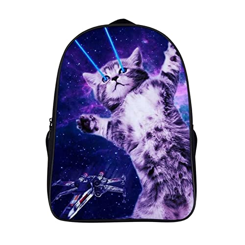 Cartable mode mignon chat garçons fille avec compartiments - Sac à dos scolaire enfants 3D