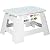 SPLENDOLE Folding Step Stool - 9-Inch Non-Slip Foot Stool for Kitchen, Bathroom, Living Room - Compact and Lightweight Stool Chair with 250-Lb Maximum Weight Capacity Step Stools for Kids and Adults