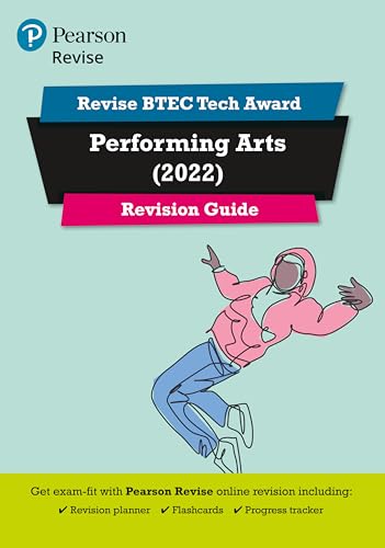 Pearson REVISE BTEC 2022 Tech Award Performing Arts Revision Guide inc online edition - for 2026, 2027 exams - -7%
