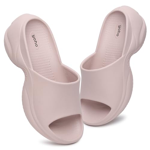 Image of YOHO SLR 102 Slip-Ons for Women | One-Piece EVA Build | Lightweight & Water-Resistant | Ergonomic Contour Design | Bold Fashion Silhouette | Sculpted Footbed | All-Day Ease
