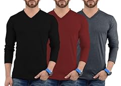 Pack of 3 - Lgs Set 7 V-neck Shirt Mens