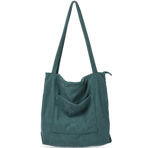 WantGor Corduroy Tote Hobo Bag