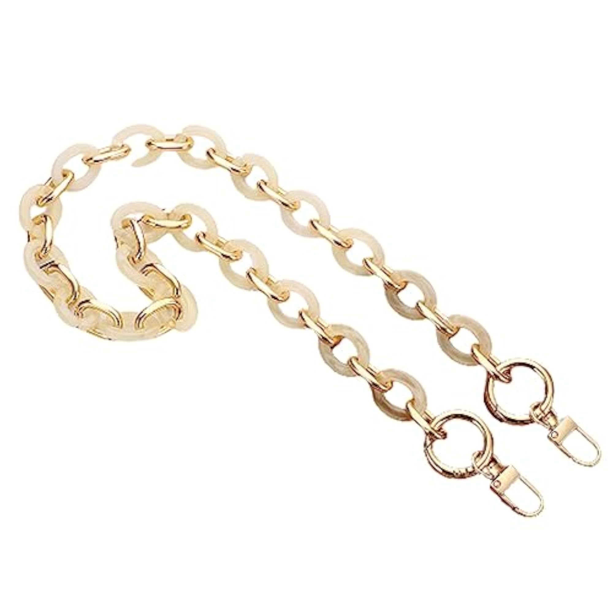 Acrylic Alloy Bag Chain Strap Durable Replacement