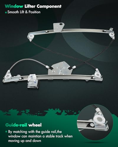 Image of SCITOO Power Window Regulator w /o Motor for Mercedes-Benz CLS550 2007-2011
