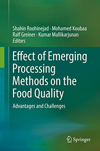Buy Effect of Emerging Processing Methods on the Food Quality — BookShops.in