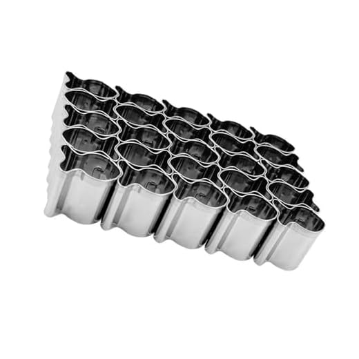 Pequeños moldes de chocolate de pescado resistentes al calor Fácil limpieza de moldes de fondant Productos de panadería de acero para repostería casera