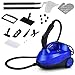 RELAX4LIFE Nettoyeur à Vapeur Haute Pression 2000W avec Réservoir d'eau 1,5 L, Nettoyeur Vapeur Électrique Polyvalent de Mestique pour Canapé, Tapis, Vitre, Sol, Temps de Chauffe 5-6 Min (Bleu)
