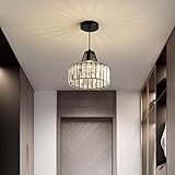 1. Matériau : fabriqué à partir de fer et de cristal de qualité supérieure, solide, durable, résistant à la décoloration, à la rouille et à la corrosion. Abat-jour en cristal K9 de haute qualité, haute transmission de la lumière, diffusion multi-angle rend la lumière plus lumineuse.