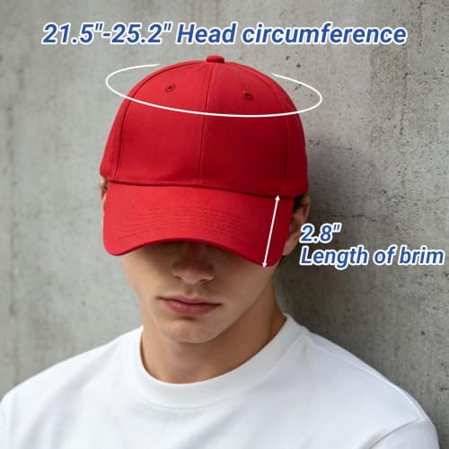 Image of PFFY 2 Packs Baseball Cap Golf Dad Hat for Men and Women