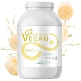 Mighty Elements VEGANES PROTEIN BANANE 1kg - 80% Protein