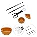 BESPORTBLE 1set Practical Reptile Feeding Tweezers Clamp Kit for Clean and Tidy Feeding for Lizards Tortoises and Pets