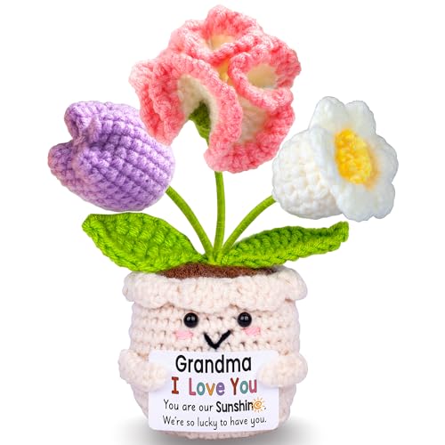 Qunland Crochet Positive Tulip Doll