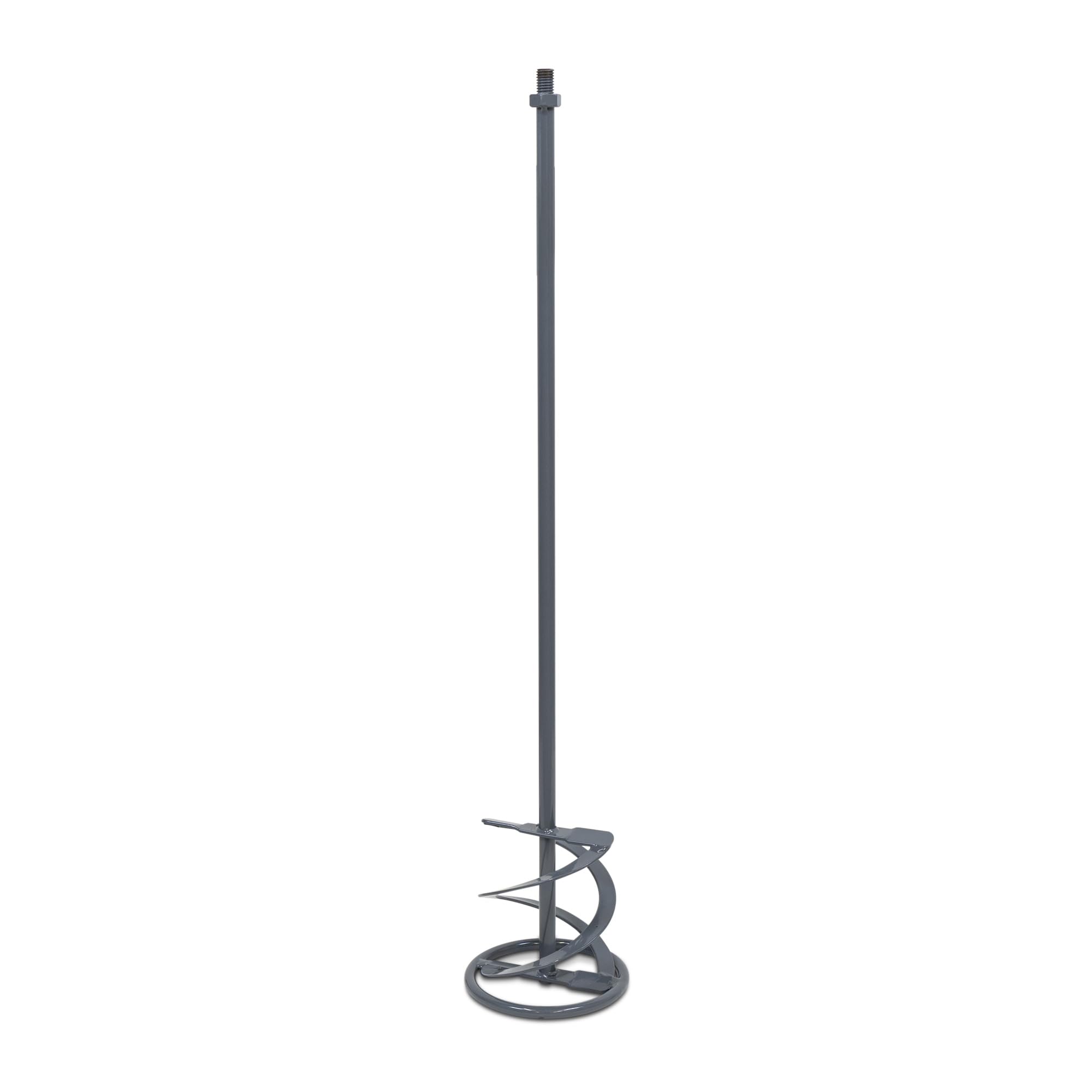 blizz-z Profi Wendelrührer Turbomix (M14) Länge: 710 mm x Ø 140 mm | für zähflüssiges Rührgut: 20-40 kg | aus verzinktem Stahl, pulverbeschichtet