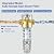 Wheelton Whole House Spin Down Sediment Water Filter, Reusable Sediment Water Filter System, Flushable Prefilter Filtration System for City Water with Self- Cleaning (40 Micron)