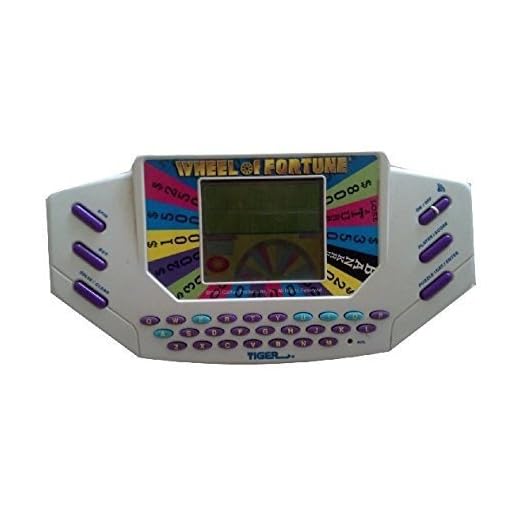 Wheel of Fortune Handheld by Tiger Electronics