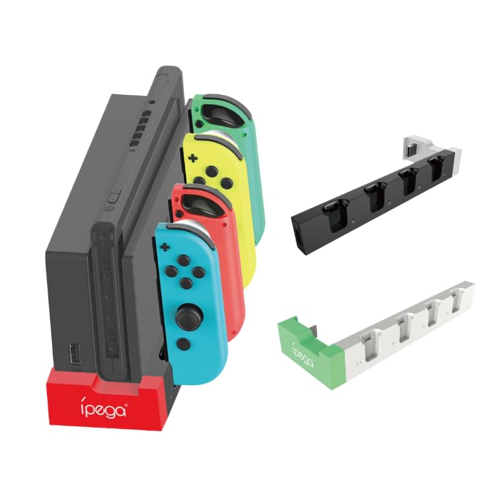 Amazon.co.jp: Switch Joy-Con 充電器 充電スタンド (ミントグリーン