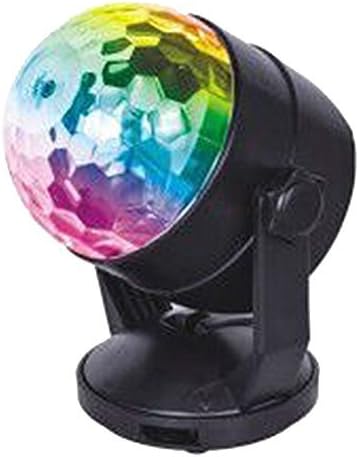 Miniatura 2 de Party2Go - Juego de micrófono de karaoke Bluetooth y bola de discoteca (rosa)